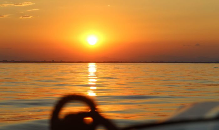 sunset - boat tour - collioure - argeles sur mer - boat trip