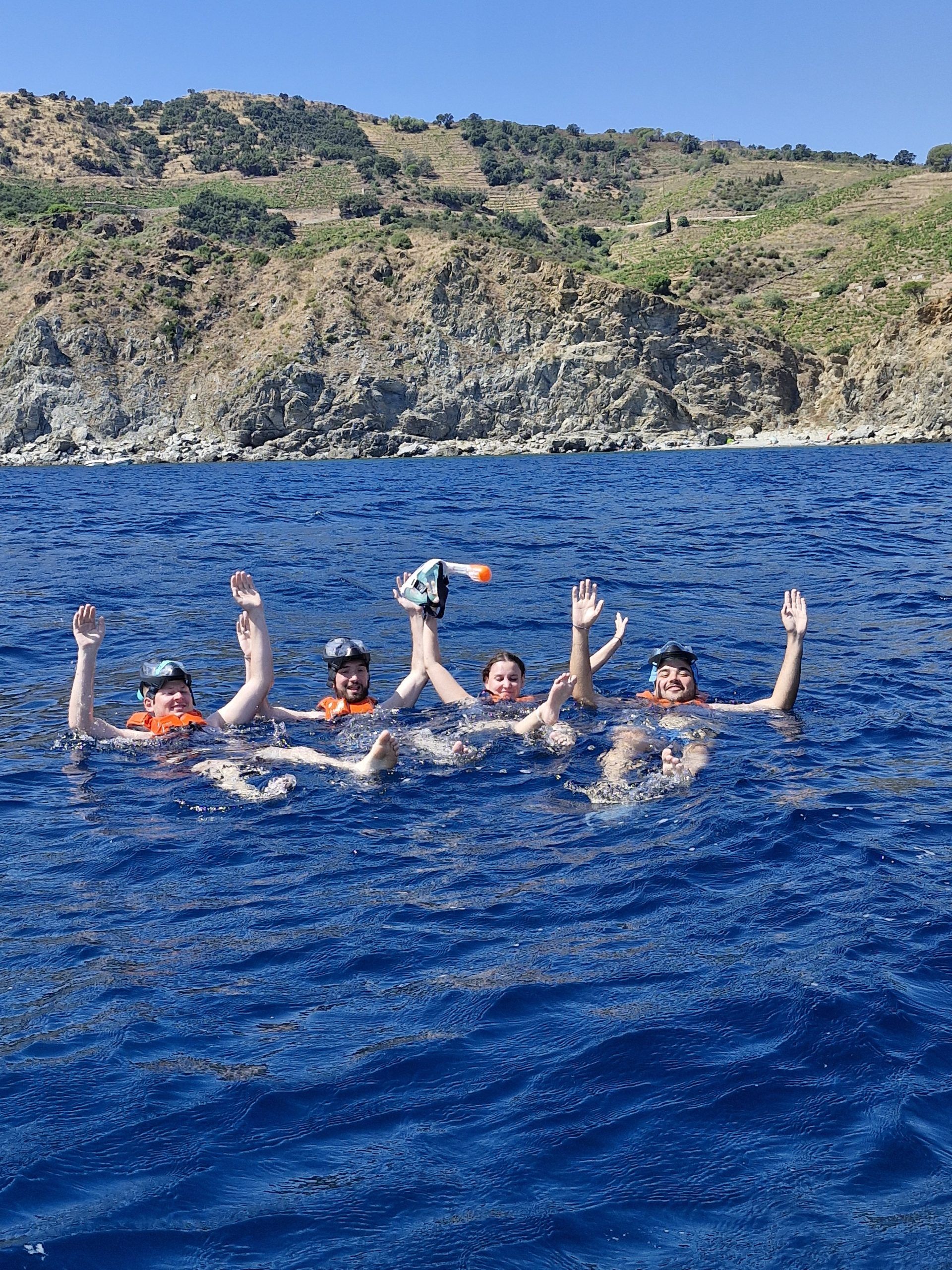 sortie en mer - snorkeling - baignade - evg - evjf - privatisation