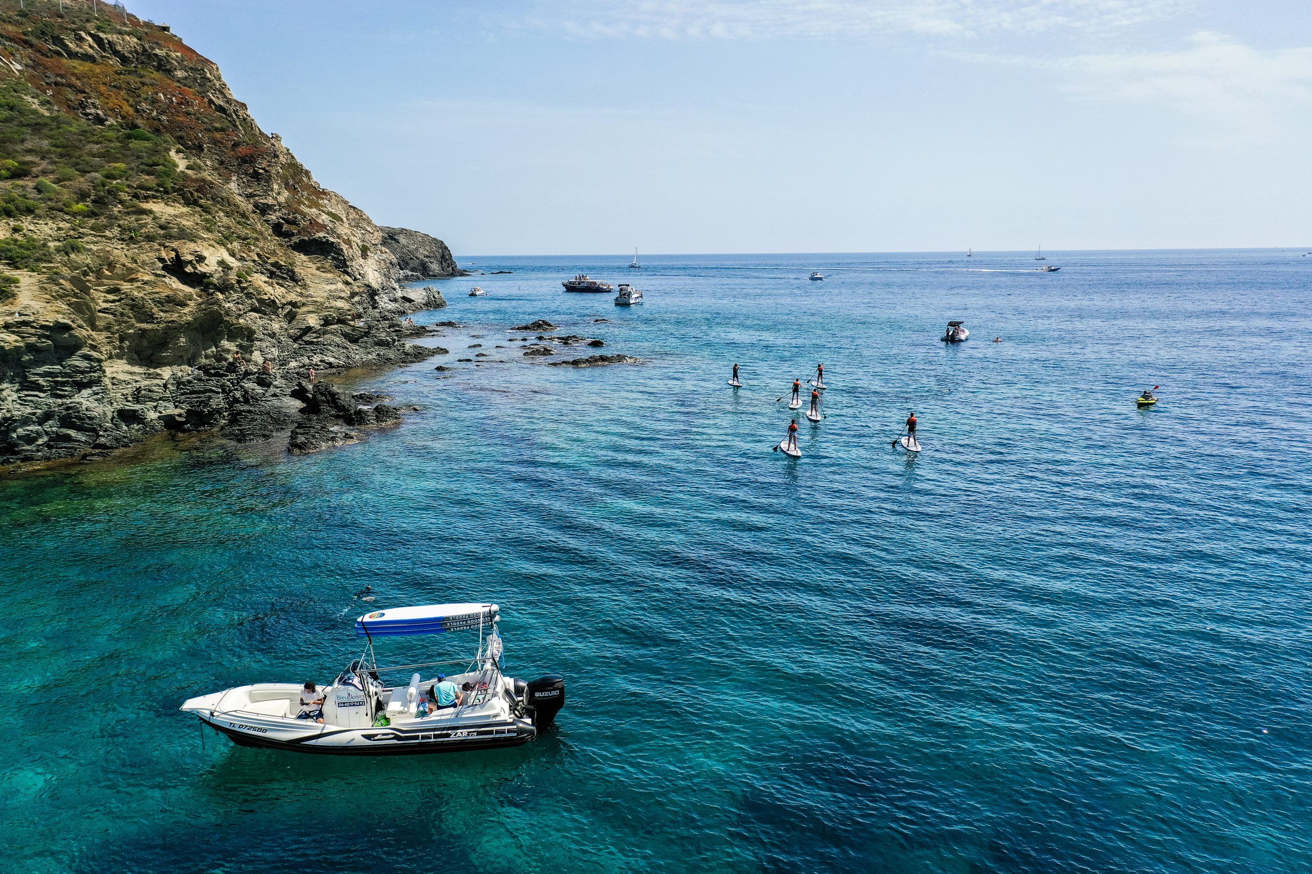 stand up paddle - paulilles - argeles sur mer - collioure - banyuls sur mer