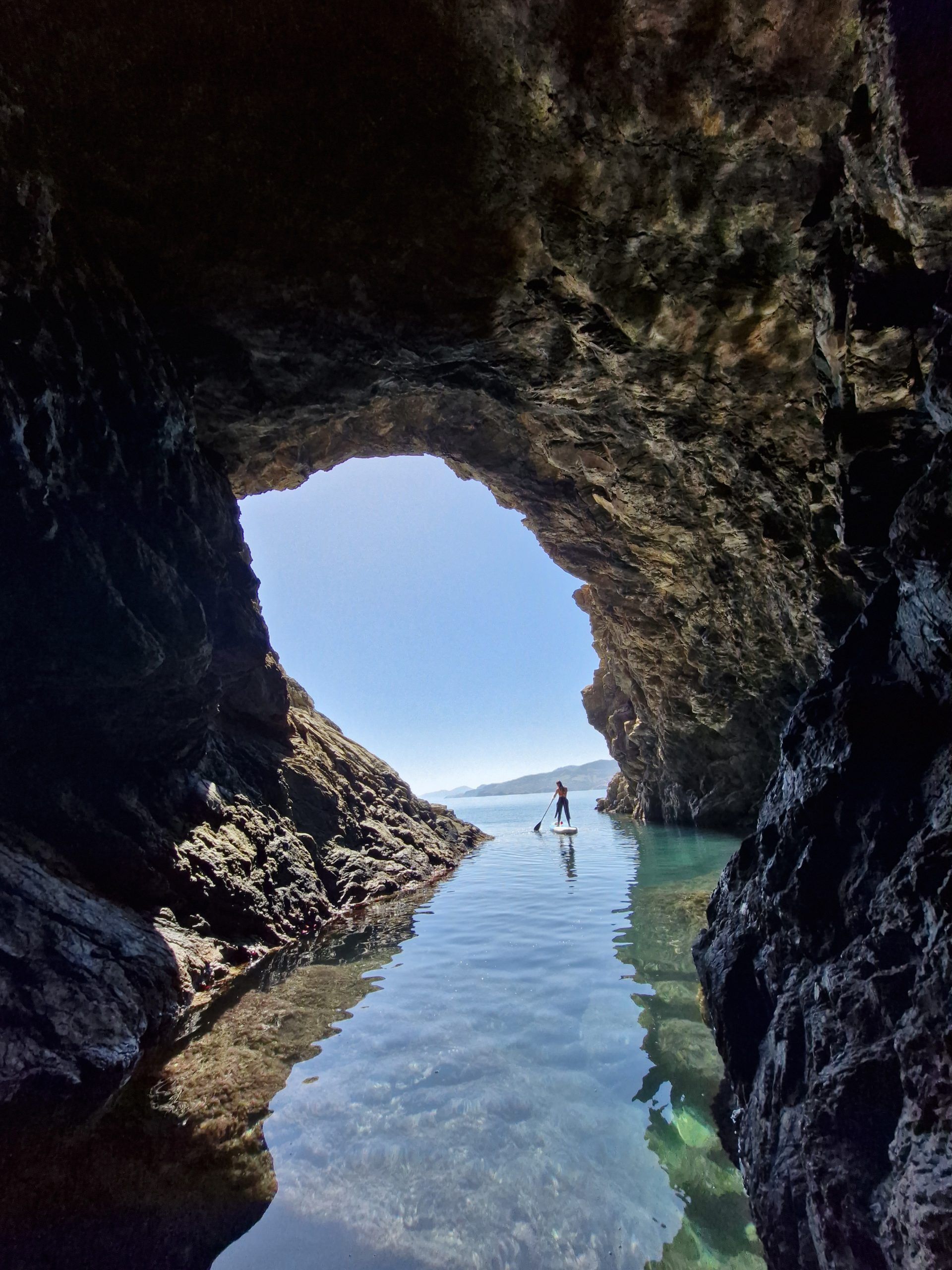nautical activities - stand up paddle - sea excursion - sea activities - cave