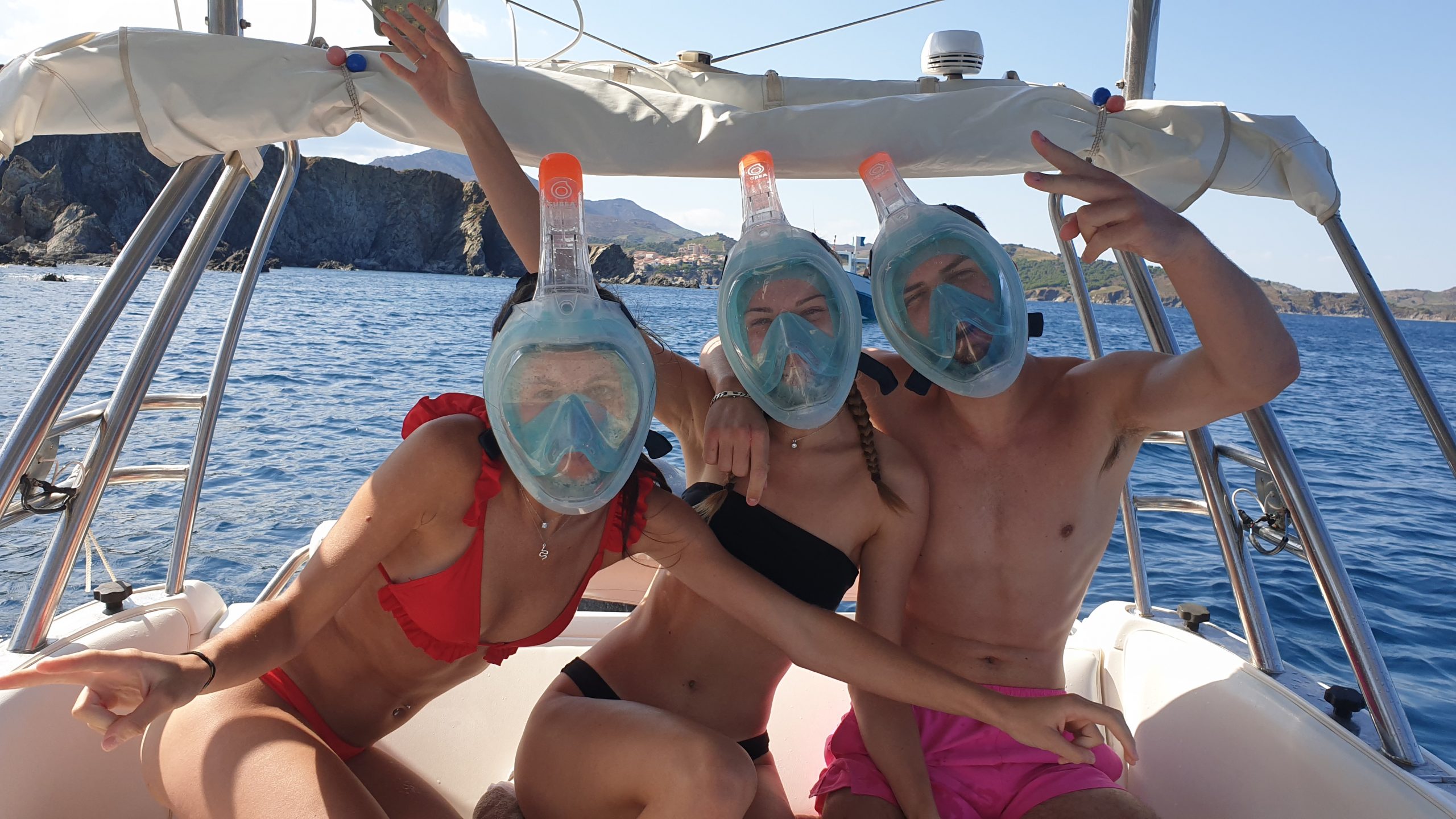 baignade - snorkeling - reserve marine banyuls sur mer - pyrenees orientales