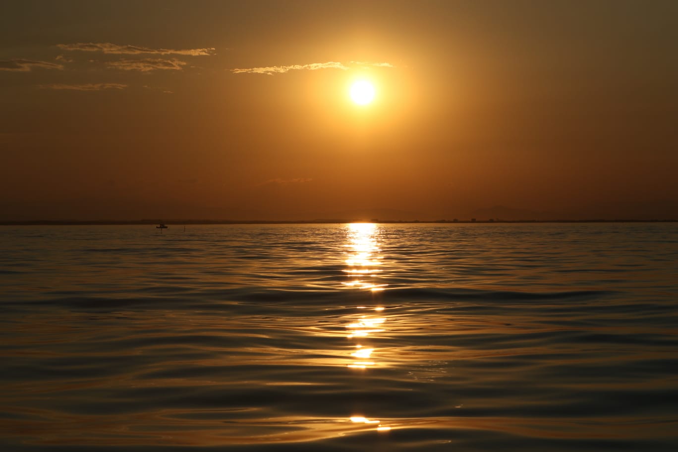 sunset- coucher de soleil - mer - balade en bateau - promenade en mer - collioure - argeles sur mer